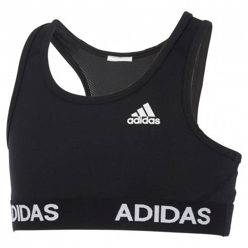 流行に ブラジャー スポーツブラ S ブラック 黒色 Adidas アディダス Adidas パジャマ 下着 マタニティ ベビー キッズ Black Back Mesh 716