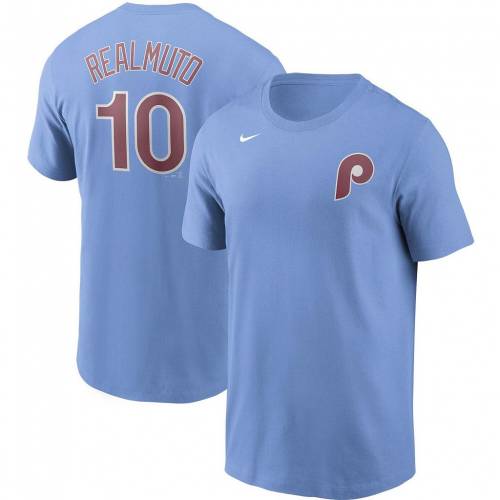 おトク情報がいっぱい ナイキ Nike 青色 ブルー フィラデルフィア フィリーズ Tシャツ Nike Jt Realmuto Light Blue Name Number Tshirt Phl メンズファッション トップス Tシャツ カットソー スニケス 絶妙なデザイン Tempmail Mrcehost Com