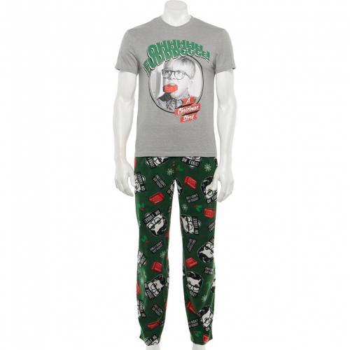 日本製 Licensed Character キャラクター クリスマス ボックス Licensed Character A Christmas Story Oh Fudge Pajama Set In Gift Box Multi インナー 下着 ナイトウエア メンズ ナイト ルーム パジャマw 最も優遇 Hughsroomlive Com