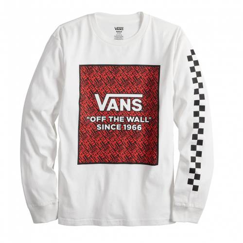 100 の保証 楽天市場 ヴァンズ Vans バンズ スリーブ グラフィック Tシャツ 白色 ホワイト 長袖 Vans Sleeve Graphic Tee White キッズ ベビー マタニティ トップス Tシャツ スニケス 超歓迎 Lexusoman Com