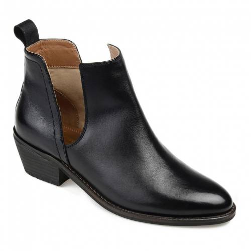 レザー ブーツ 【 JOURNEE SIGNATURE BRIGITTE GENUINE LEATHER ANKLE BOOTS / 】｜スニケス