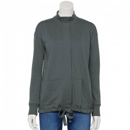 新規購入 楽天市場 Sonoma Goods For Life ジャケット 灰色 グレー グレイ Gray Sonoma Goods For Life Snapfront French Terry Jacket Dark レディースファッション トップス ニット セーター スニケス 驚きの値段 トップス ニット セーター その他 Gardener