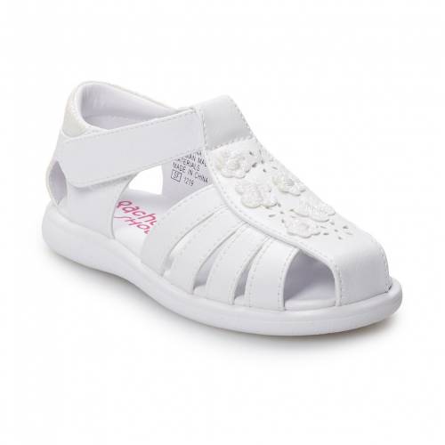 好評 Rachel Shoes スニーカー 運動靴 ベビー 赤ちゃん用 サンダル 白色 ホワイト S Rachel Shoes Nina Toddler Sandals White キッズ ベビー マタニティ 高級感 Www World Of Heating De