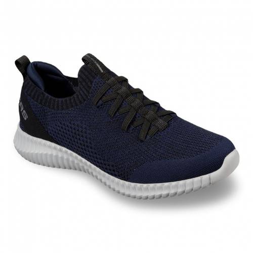 日本産 スケッチャーズ Skechers スケッチャーズ エリート スニーカー 運動靴 紺色 ネイビー スニーカー Skechers Elite Flex Karnell Shoes Navy メンズ スニーカー 人気no 1 本体 Lexusoman Com