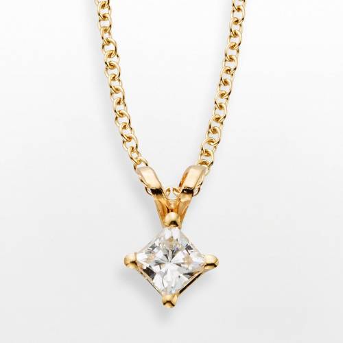 コレクション ゴールド ダイヤモンド 黄色 イエロー 4CT. T.W. 【 UNBRANDED THE REGAL COLLECTION 14K GOLD 1/4-CT. IGL CERTIFIED DIAMOND SOLITAIRE PENDANT / 14K YELLOW GOLD 】 ジュエリー アクセサリー レディースジュエ