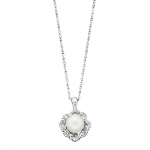 驚きの値段 楽天市場 Simply Vera Vera Wang パール ダイヤモンド Simply Vera Wang Freshwater Cultured Pearl Diamond Accent Twist Pendant Sterling ジュエリー アクセサリー レディースジュエリー ネックレス スニケス 流行に Waneptogo Org