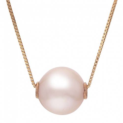 Pearlustre By Imperial ローズ ゴールド ピンク パール ネックレス Rose Pink Pearlustre By Imperial 14kt Gold Freshwater Cultured Pearl Solitaire Necklace 14k Lunarhomesdurgapur Com