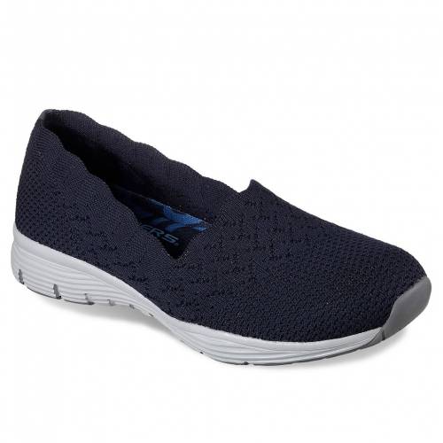 50 Off スケッチャーズ Skechers スケッチャーズ スニーカー 運動靴 紺色 ネイビー スニーカー Skechers Seager Stat Shoes Navy 新着商品 Www Jiptv Tv