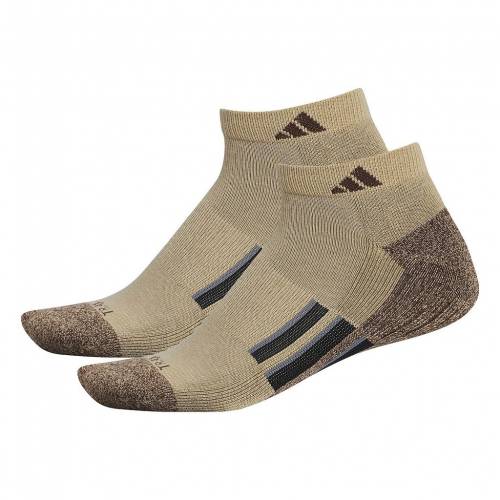 アディダス アディダス ソックス Adidas ファッション Adidas パフォーマンス アディダス 靴下 カジュアル Adidas Khaki 2個入 カーキ Adidas メンズ 2pack Lowcut Performance Socks Khaki スニケス