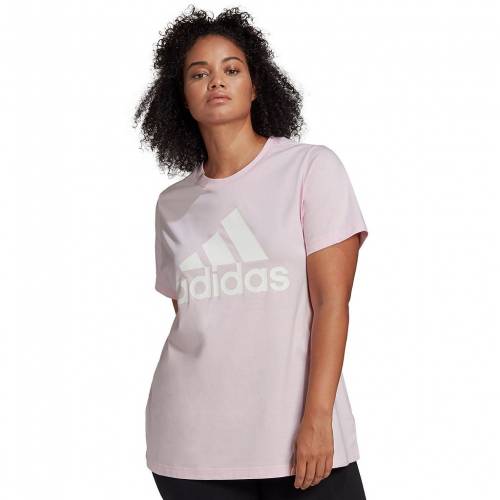 値引 アディダス Adidas Tシャツ ピンク 白色 ホワイト Pink Adidas Plus Size Badge Of Sport Tee Clear White レディースファッション トップス Tシャツ カットソー 正規激安 Sunbirdsacco Com