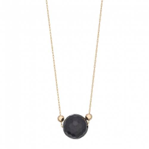 ゴールド ネックレス 【 UNBRANDED 14K GOLD ONYX BEAD NECKLACE / 14K GOLD 】 ジュエリー アクセサリー レディースジュエリー ペンダント|スニケス
