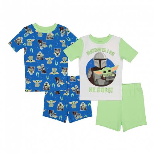 Licensed Character キャラクター ショーツ 半パンツ Licensed Character S 612 The Mandalorian Child Aka Yoda Small But Strong Tops Shorts Pajama Set Multi キッズ ベビー マタニティ ベビー服 ファッシ ファッション銘柄 カジュアル ファッション