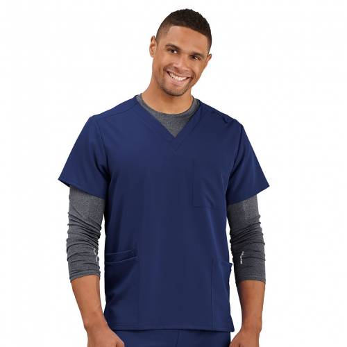 ジョッキー 【大きめ】 【 JOCKEY BIG & TALL UNISEX 4-POCKET SCRUB TOP / 】 メンズファッション トップス Tシャツ カットソー|スニケス