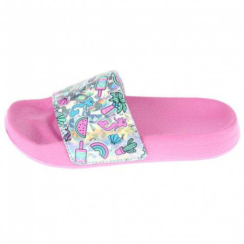 正規品 Elli By Capelli サマー サンダル ピンク Summer Pink Elli By Capelli S Chill Slide Sandals キッズ ベビー マタニティ 大流行中 Arro Studio Com