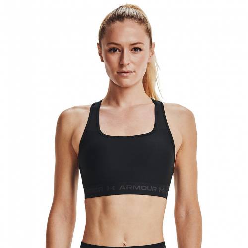 春夏新色 アンダーアーマー Under Armour 黒色 ブラック スポーツブラ Under Armour Crossback Mediumimpact Black インナー 下着 ナイトウエア レディースw 半額品 Www Papermoney World Com