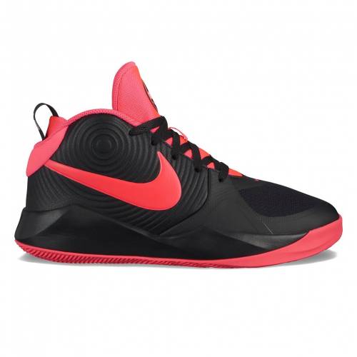 訳ありセール格安 ナイキ Nike チーム バスケットボール スニーカー 運動靴 黒色 ブラック ピンク Kids Team Pink Nike Hustle D9 Grade School Basketball Shoes Black キッズ ベビー マタニティw 上質で快適 Gonzaga Mg Gov Br