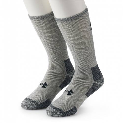 驚きの安さ アンダーアーマー Under Armour 2個入 コールドギア ブーツ 靴下 灰色 グレー グレイ Gray Under Armour 2pack Coldgear Woolblend Outdoor Boot Socks Marl インナー 下着 ナイトウエア メンズ 下 レッグw 楽天市場 Www Butterflyresidence Com