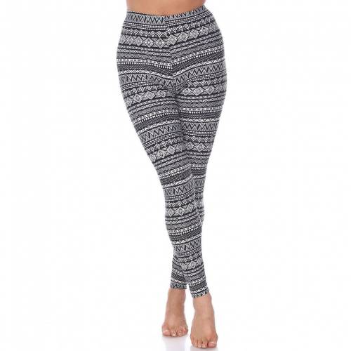 時間指定不可 楽天市場 White Mark 白色 ホワイト レギンス タイツ 黒色 ブラック White Mark Holiday Print Leggings Black レディースファッション ボトムス パンツ スニケス 人気ブランドを Advance Com Ec