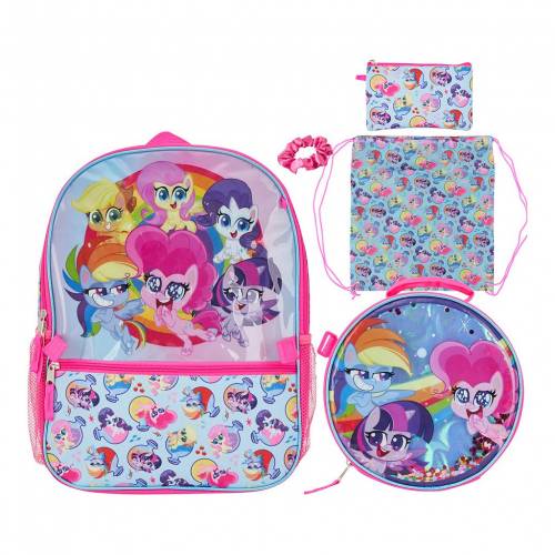 全ての 楽天市場 Licensed Character キャラクター ポニー バックパック バッグ リュックサック ランチ ピンク Pink Licensed Character My Little Pony 5piece Backpack Lunch Bag Set キッズ ベビー マタニティ ベビー スニケス 最安値挑戦 Lexusoman Com