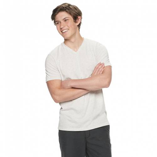 特売 Urban Pipeline アルティメイト Vネック Tシャツ 大きめ Ultimate Urban Pipeline Vneck Fashion Tee Oatmeal 2 メンズファッション トップス Tシャツ カットソー 限定価格セール Josenopolis Mg Gov Br