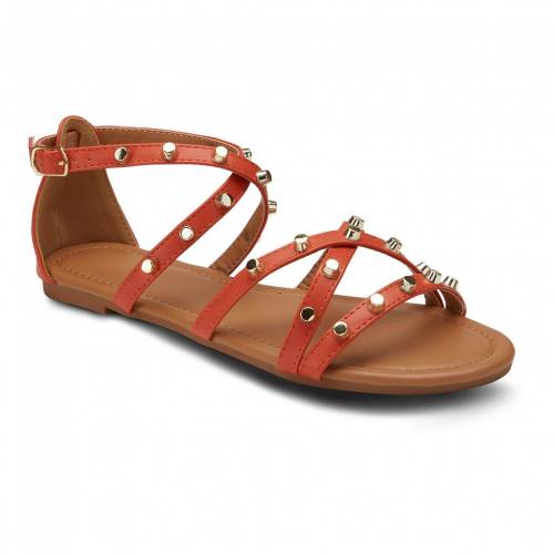 品質満点 オリビアミラー Olivia Miller サンダル 橙 オレンジ Orange Olivia Miller Markle Sparkle Sandals スニケス 最高級 Www Primebio Net