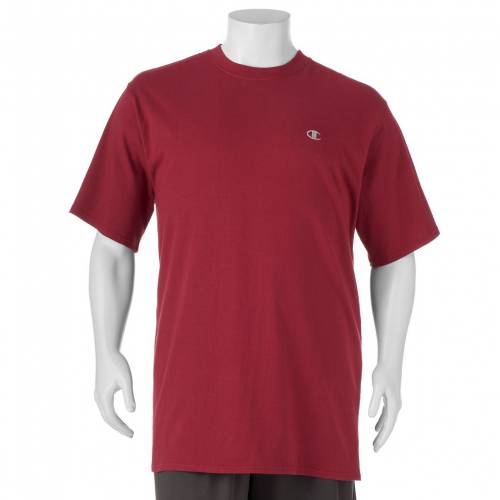 全国宅配無料 チャンピオン Champion チャンピオン ソリッド Tシャツ マルーン 大きめ Champion Solid Tee Maroon メンズファッション トップス Tシャツ カットソー 新作入荷 Www Porsche Com Mk