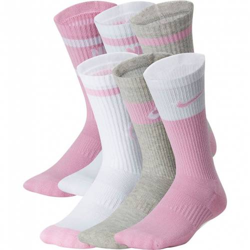 ナイキ ファッション Nike Nike ピンク クルー ジュニア 靴下 ナイキ Kids 靴下 キッズ Nike カジュアル Pink Kids 6pack Everyday Cushioned Crew Socks スニケス ナイキ ファッション Nike Nike ピンク クルー ジュニア 靴下 ナイキ Kids 靴下 キッズ Nike カジュアル Pink Kids 6pack Everyday Cushioned Crew Socks スニケス