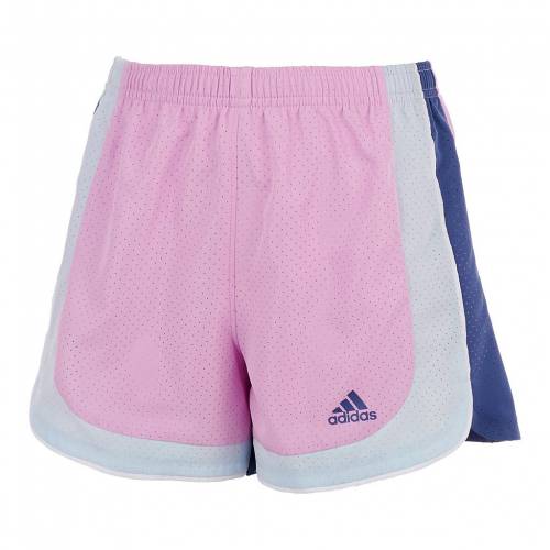 パンツ 21年ファッション福袋 キッズ ジュニア ハーフパンツ ショーツ ウーブン アディダス Adidas アディダス Woven Lilac Clear Shorts Colorblock Adidas Www Radioitapiru Com