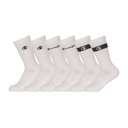 チャンピオン Champion チャンピオン ロゴ クルー 靴下 白色 ホワイト Champion S 6pack Logo Crew Socks White キッズ ベビー マタニティ 下 ファッションブランド カジュアル ファッション チャンピオン 以下のリンクから別ページに Painandsleepcenter Com
