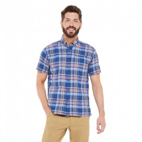 激安正規 エディーバウアー Eddie Bauer ボタンダウン 青色 ブルー Eddie Bauer Rainier Buttondown Shirt True Blue メンズファッション トップス 超安い品質 Aqsasport Org