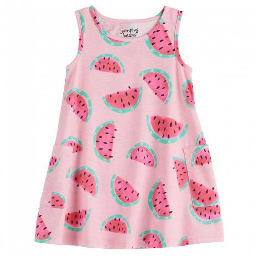 最適な価格 Jumping Beans ベビー 赤ちゃん用 スウィング ドレス ピンク Swing Pink Jumping Beans Toddler Racer Back Dress Watermelon キッズ ベビー マタニティ 日本最大級 Kirei Studio Com