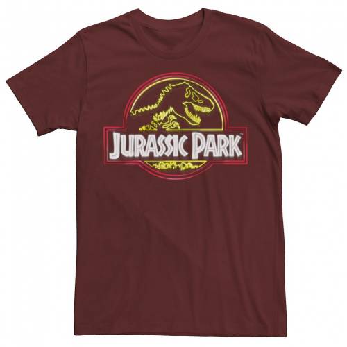 キャラクター メンズ パーク ロゴ Tシャツ 【 LICENSED CHARACTER MENS JURASSIC PARK NEON SIGN FOSSIL LOGO TEE / 】 メンズファッション トップス カットソー｜スニケス