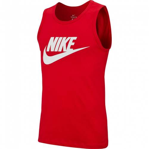 ナイキ Nike 貯蔵タンクトップ 赤み レッド Red Nike Sportswear University メンズファッション トップス タンクトップ ナイキ 心安い ファッション タンクトップ Manitobachiropractors Ca