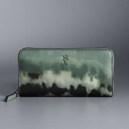カジュアル Vera Simply Vera 緑 ファッションブランド Simply グリーン ファッション ネクタイ 財布 アクセサリー Wang 財布 Green Simply Vera Wang Signature Wallet Tie Dye スニケス