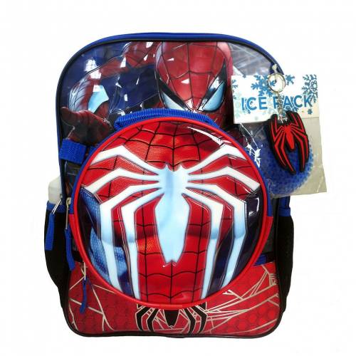 Licensed Character キャラクター バックパック バッグ リュックサック ジュニア キッズ Licensed Character S Spiderman 5piece Backpack Set Multi Clinicalaspalmeras Com