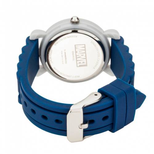 Licensed Character キャラクター 黒色 ブラック 灰色 グレー グレイ タイム ウォッチ 時計 青色 ブルー Kids ジュニア キッズ Gray Watch Licensed Character Marvel Black Widow Taskmaster Time Teacher Blue septicin Com