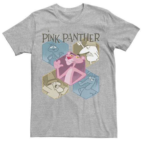 キャラクター ピンク グラフィック Tシャツ 【 LICENSED CHARACTER PINK PANTHER HEXAGONAL PORTRAITS GRAPHIC TEE / 】 メンズファッション トップス カットソー｜スニケス