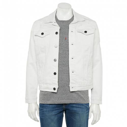 デニム ジャケット 白色 ホワイト デニムジャケット メンズ Xray Washed Ripped White Siteleco Fr