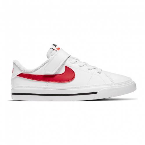 ナイキ Nike カウント レガシー スニーカー 運動靴 白色 ホワイト 赤 レッド 黒色 ブラック Kids ジュニア キッズ Legacy Red Nike Court Little Shoes White Black Andapt Com