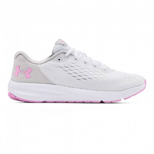 アンダーアーマー Under Armour スニーカー 運動靴 白色 ホワイト 灰色 グレー グレイ ピンク アンダーアーマー スニーカー Gray Pink Charged Pursuit 2 Se Running Shoes White Halo Andapt Com