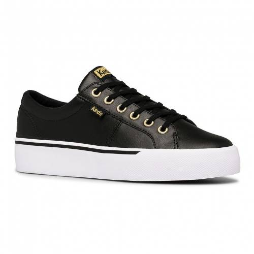 ケッズ Keds ケッズ キック レザー 黒色 ブラック スニーカー Keds Jump Kick Duo Leather Sneakers Black Andapt Com