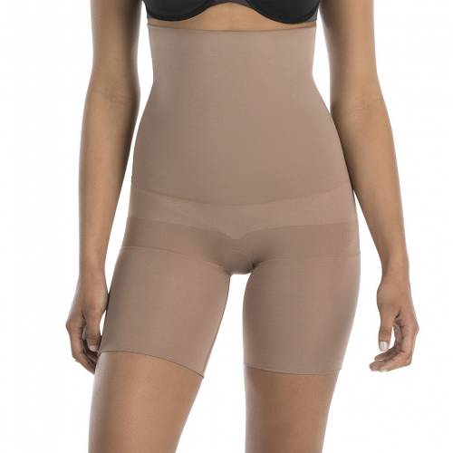 赤 レッド 【 RED HOT BY SPANX PLUS SIZE HIGH-WAIST MID-THIGH ULTRA-FIRM CONTROL SLIMMER FS4015 / 】 レディースファッション ボトムス パンツ