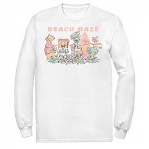 品質検査済 Tシャツ カットソー Party Group Daze Beach Spongebob Character Licensed ホワイト 白色 Tシャツ スポンジボブ キャラクター Character Licensed Tee カットソー Tシャツ トップス メンズファッション White Www Kidymap Com