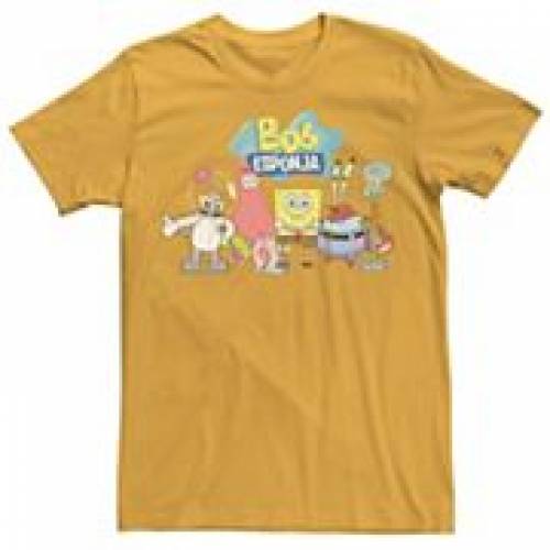 ベストセラー スポンジボブ Nickelodeon グラフィック カットソー Tシャツ トップス メンズファッション Natural Tee Graphic Shot Group Happy Esponja Bob Squarepants Spongebob Nickelodeon ナチュラル Tシャツ Kkoh111 Alexandremagno Net