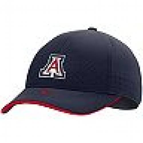 ナイキ NIKE 紺 ネイビー アリゾナ ワイルドキャッツ レガシー サイドライン パフォーマンス 【 NAVY LEGACY NIKE ARIZONA WILDCATS 91 SIDELINE PERFORMANCE ADJUSTABLE HAT ARZ 】 バッグ キャップ 帽子 メン