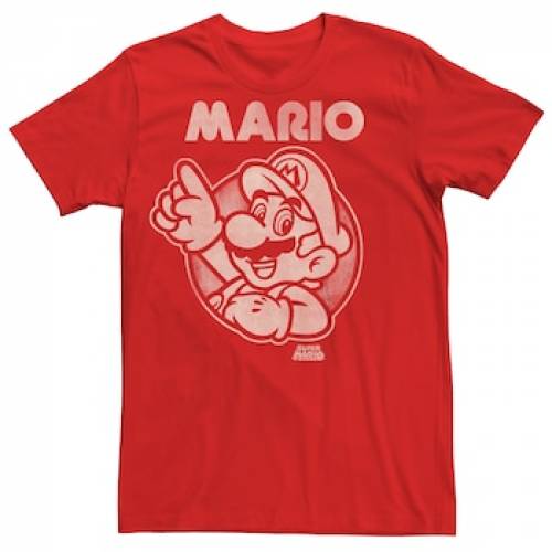 海外 正規品 Tシャツ カットソー Tee Character Bros Mario Super Red レッド 赤 Tシャツ キャラクター メンズファッション カットソー Tシャツ トップス Brc Com Pk