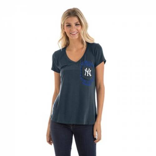 保証書付 Tシャツ カットソー Tee Pocket ニューヨーク ニューエラ ネイビー 紺色 Tシャツ ヤンキース Era New ニューエラ Ynk カットソー Tシャツ トップス レディースファッション Navy Dgb Gov Bf