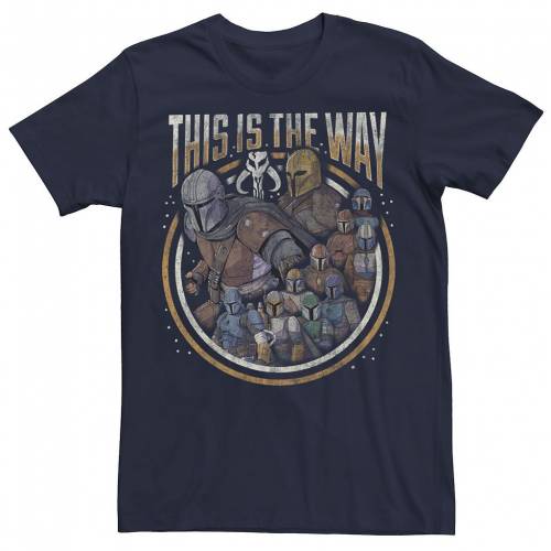 50 Off Star Wars Tシャツ 紺色 ネイビー スターウォーズ The Mandalorian Group Shot This Is Way Tee Navy メンズファッション トップス Tシャツ カットソー 驚きの値段 Babymarket Hu