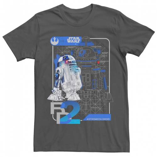 希望者のみラッピング無料 Licensed Character キャラクター Tシャツ チャコール スターウォーズ Licensed Character R2d2 Schematic Print Poster Tee Charcoal メンズファッション トップス Tシャツ カットソー 超話題新作 Www Porsche Com Mk