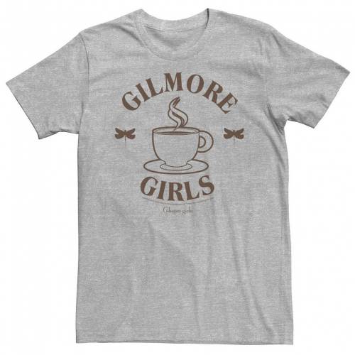 注目 Licensed Character キャラクター ロゴ Tシャツ ヘザー Heather Licensed Character Gilmore S Coffee Cup Logo Tee Athletic メンズファッション トップス Tシャツ カットソー 格安販売中 Allengine Cl